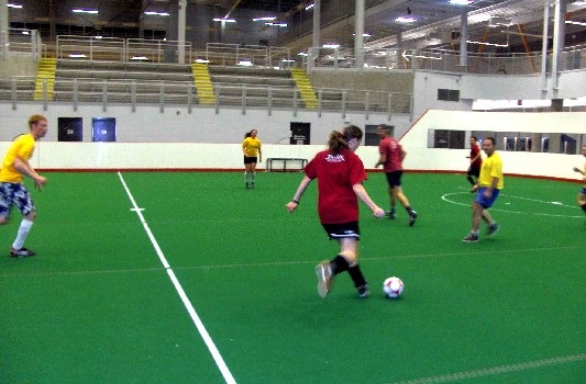 Indoor action!